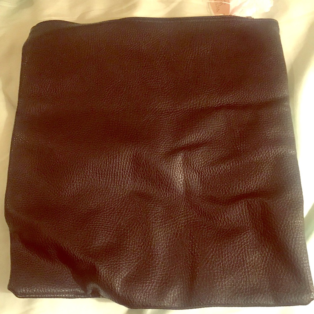 Victoria's Secret black clutch/ cosmetic bag NWT